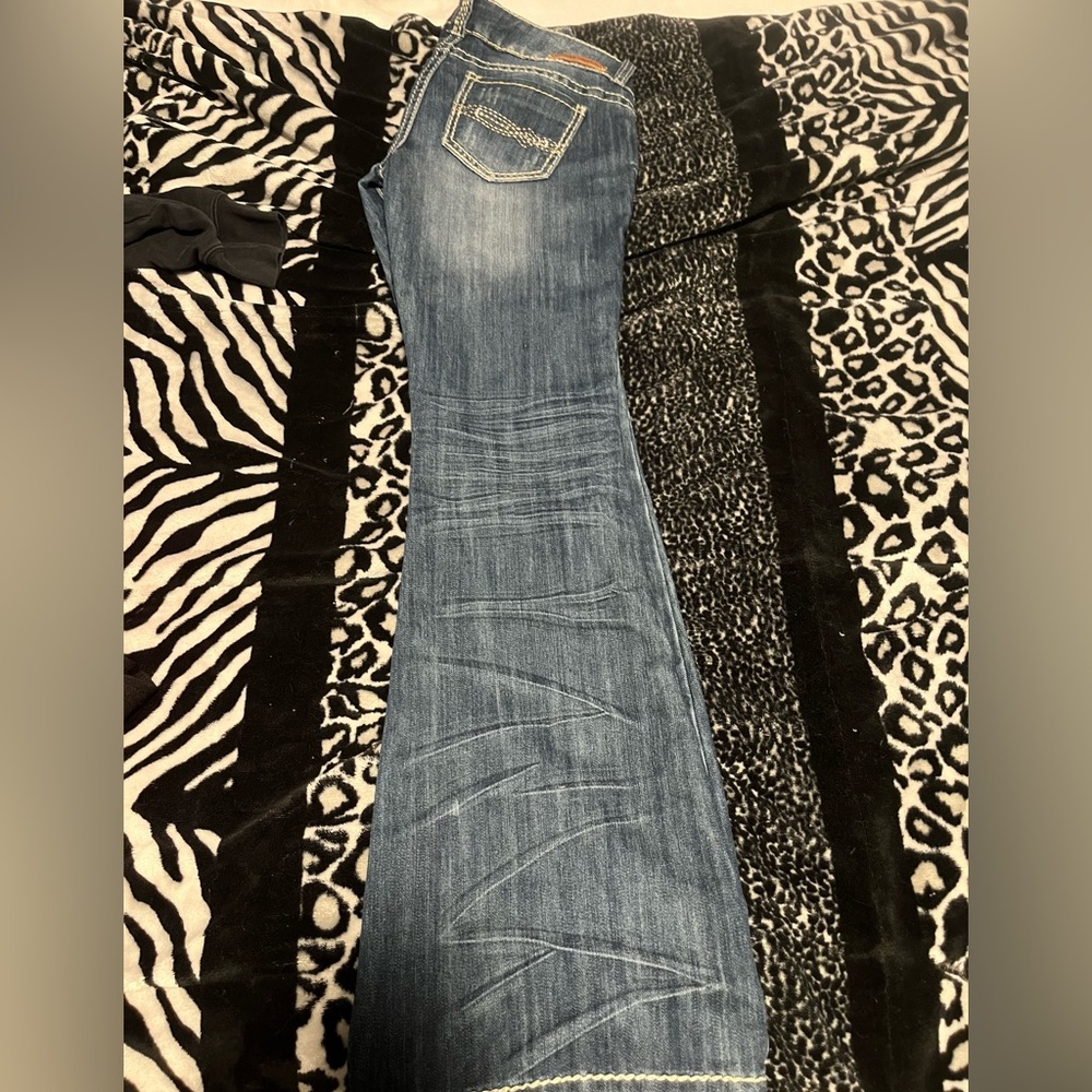 Almost Famous Blue Flare Jeans